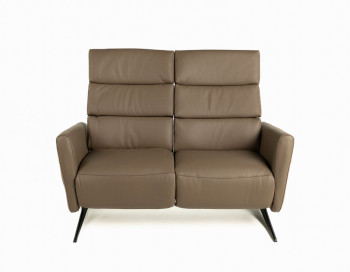 Jorja Reclining Love Seat Edmonton leather
