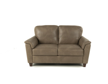 Morrone Leather Loveseat